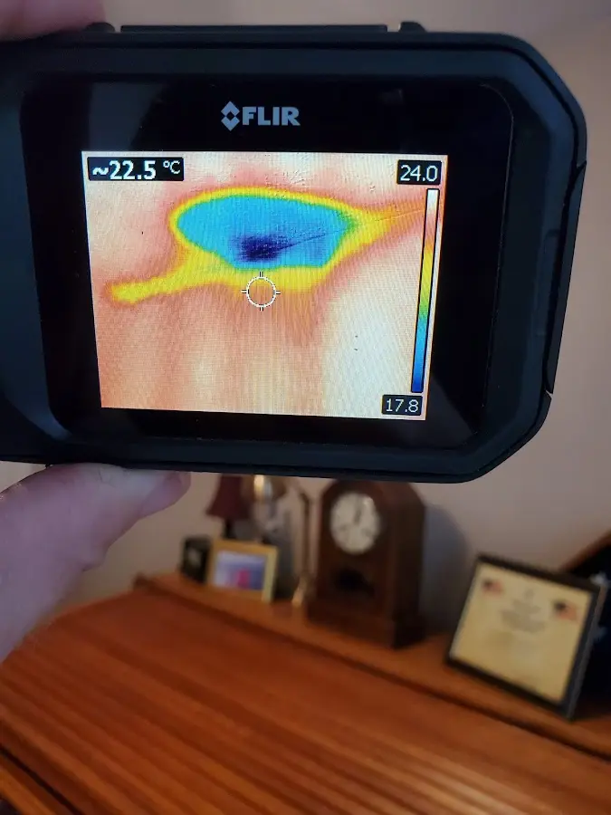 Thermal imaging inspection for water damage in Pueblo West