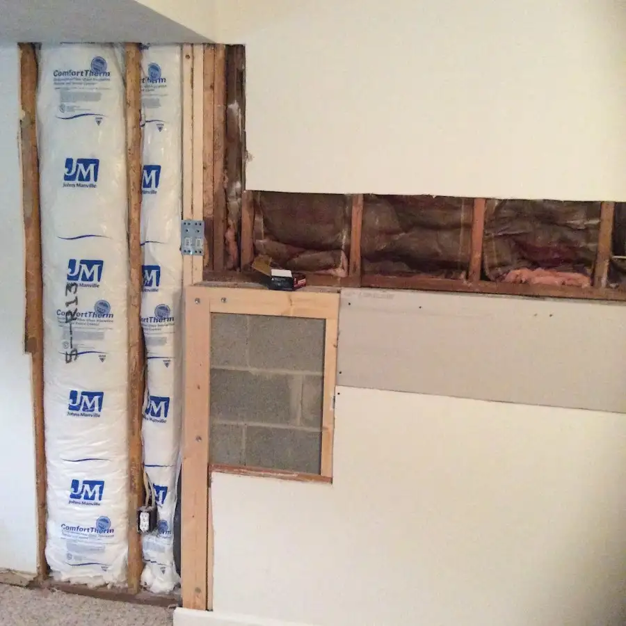 Wall insulation replacement during Structural Drying in Pueblo West